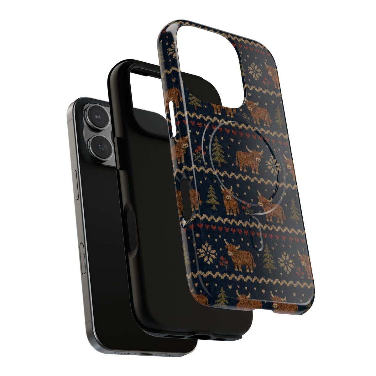 Highland Cow Sweater Magnetic Case