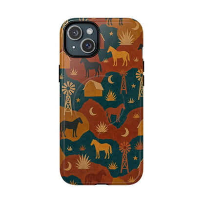 Ranch Horses Magnetic Case