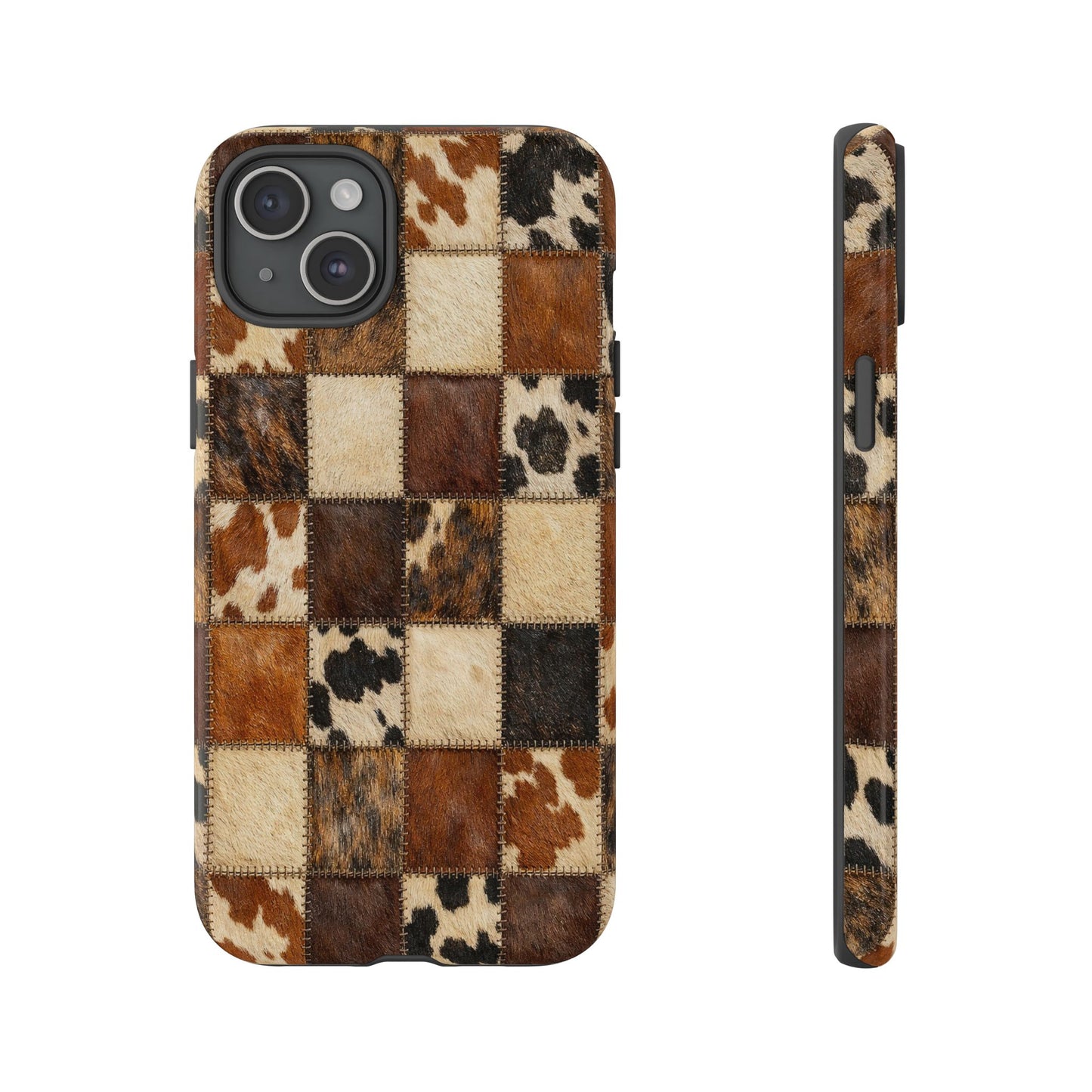 Cowhide Quilt Tough Case