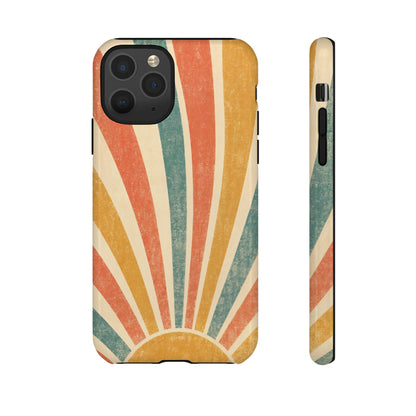 Retro Sun Rays Tough Case