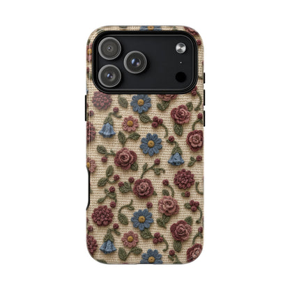 Crochet Flower Garden Magnetic Case