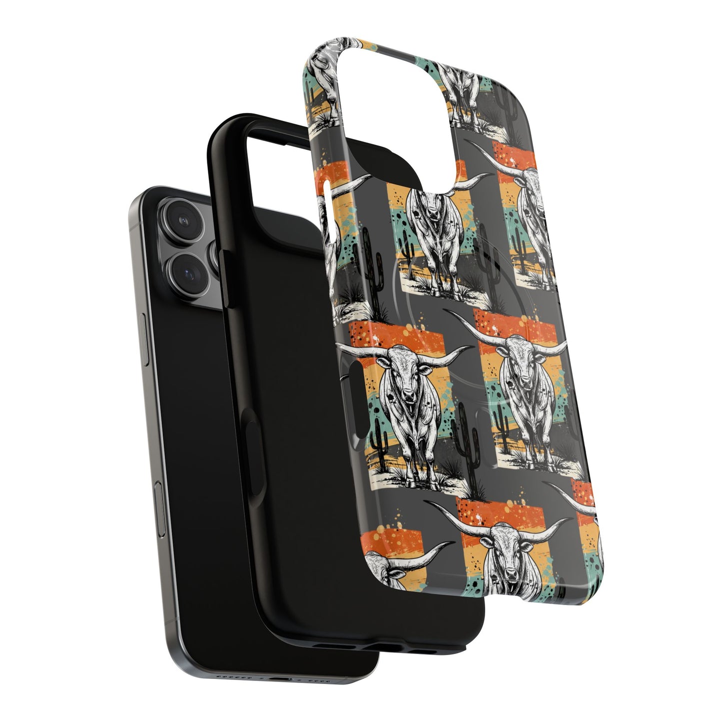 Desert Longhorn Magnetic Case