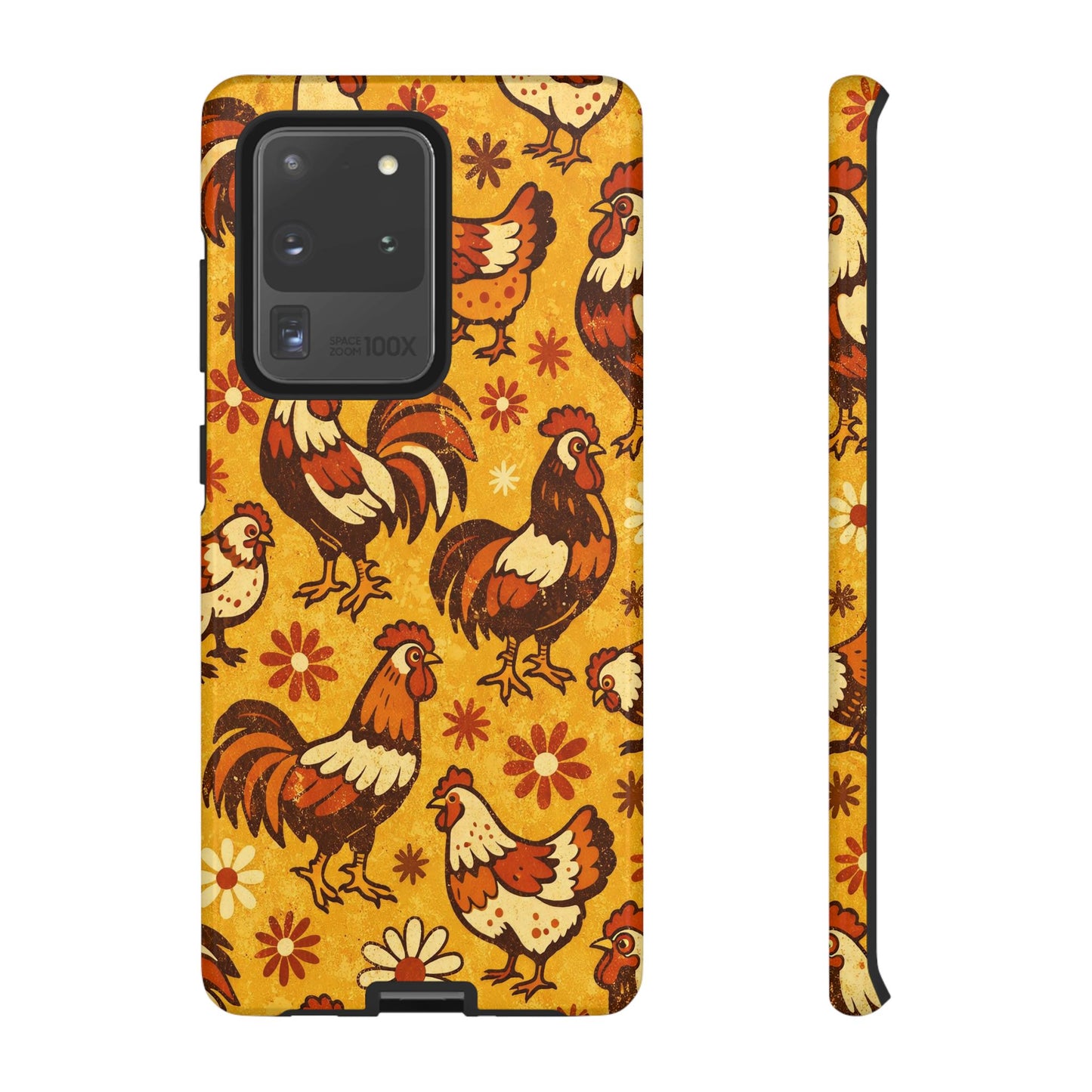 Retro Chickens Tough Case