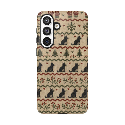 Black Cat Sweater Tough Case