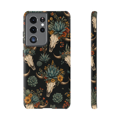 Desert Bloom Skull Tough Case