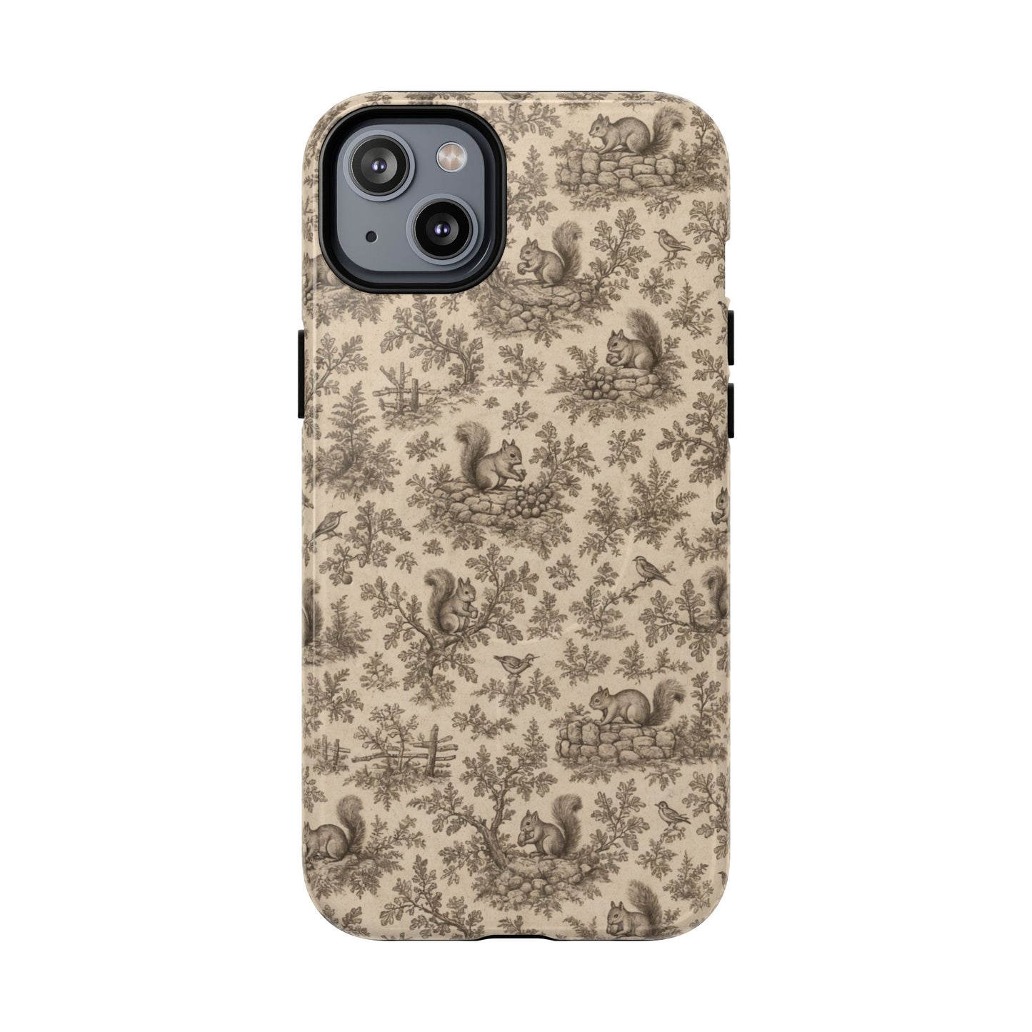Squirrel Toile Magnetic Case