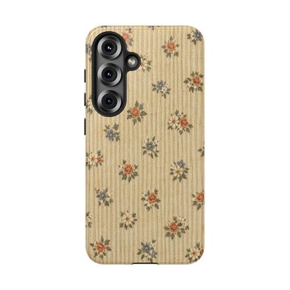 Striped Floral Tough Case