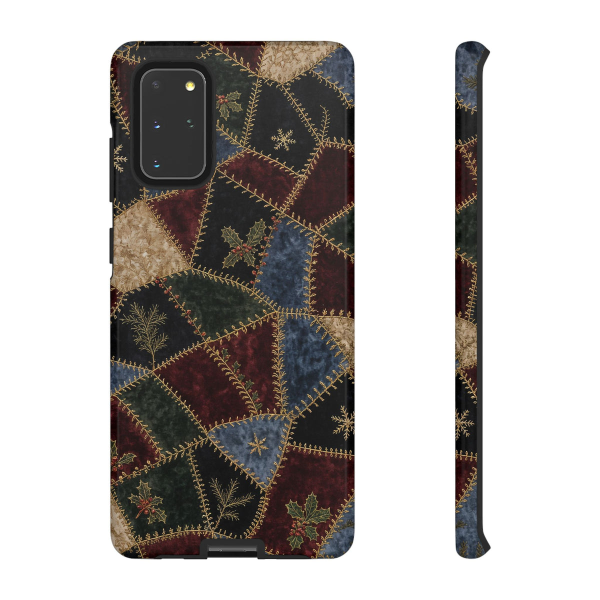 Winter Crazy Quilt Tough Case