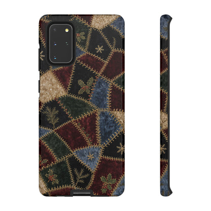 Winter Crazy Quilt Tough Case