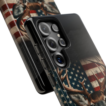 Patriotic Buck Tough Phone Case