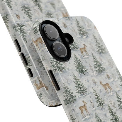 Winter Woodland Deer Tough Case