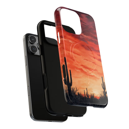 Desert Sunset Swaths Magnetic Case