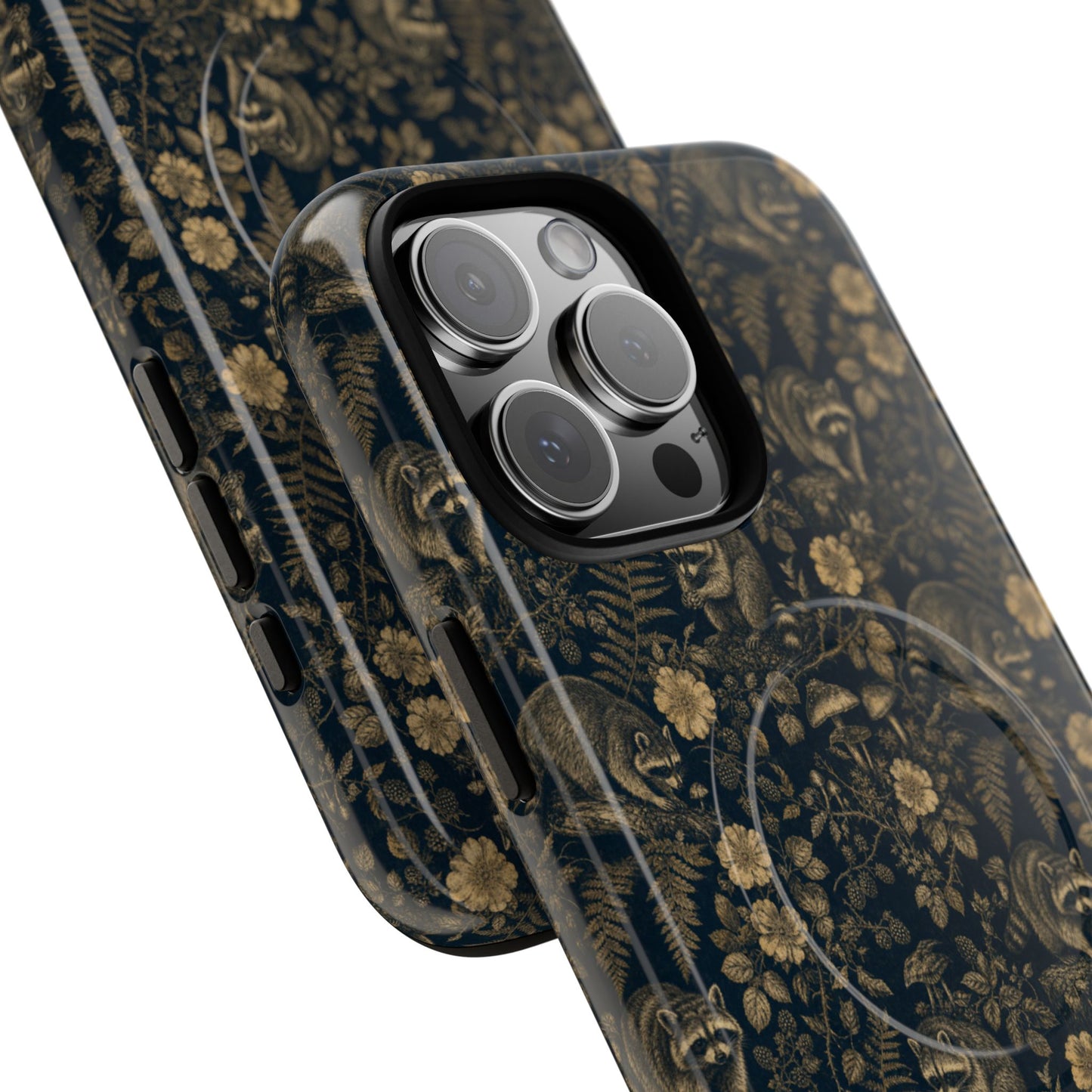 Midnight Raccoon Magnetic Case