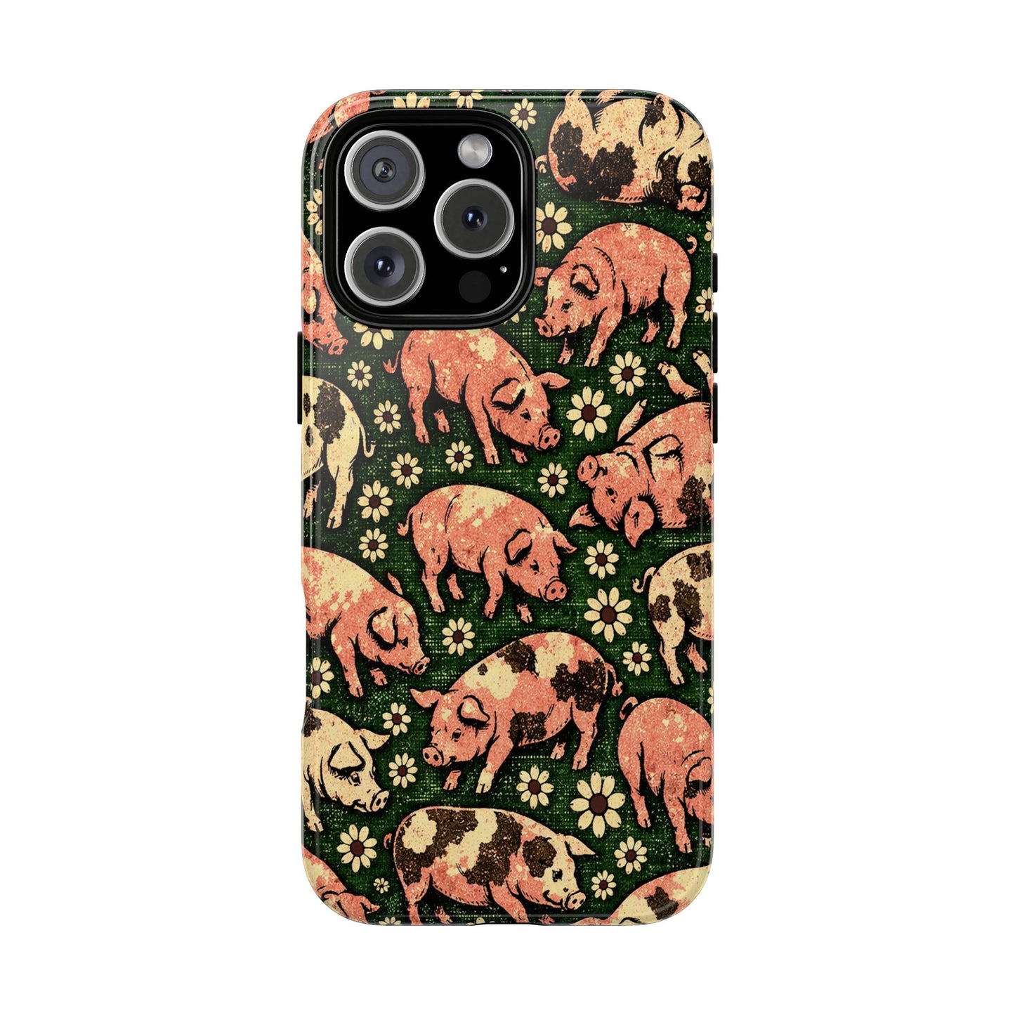 Retro Pigs Tough Case
