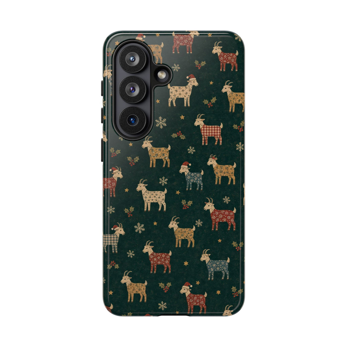 Yuletide Goats Tough Case