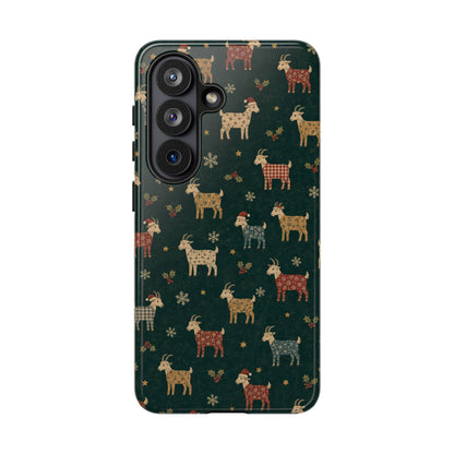 Yuletide Goats Tough Case