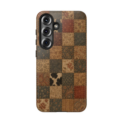 Rustic Patchwork Tough Case