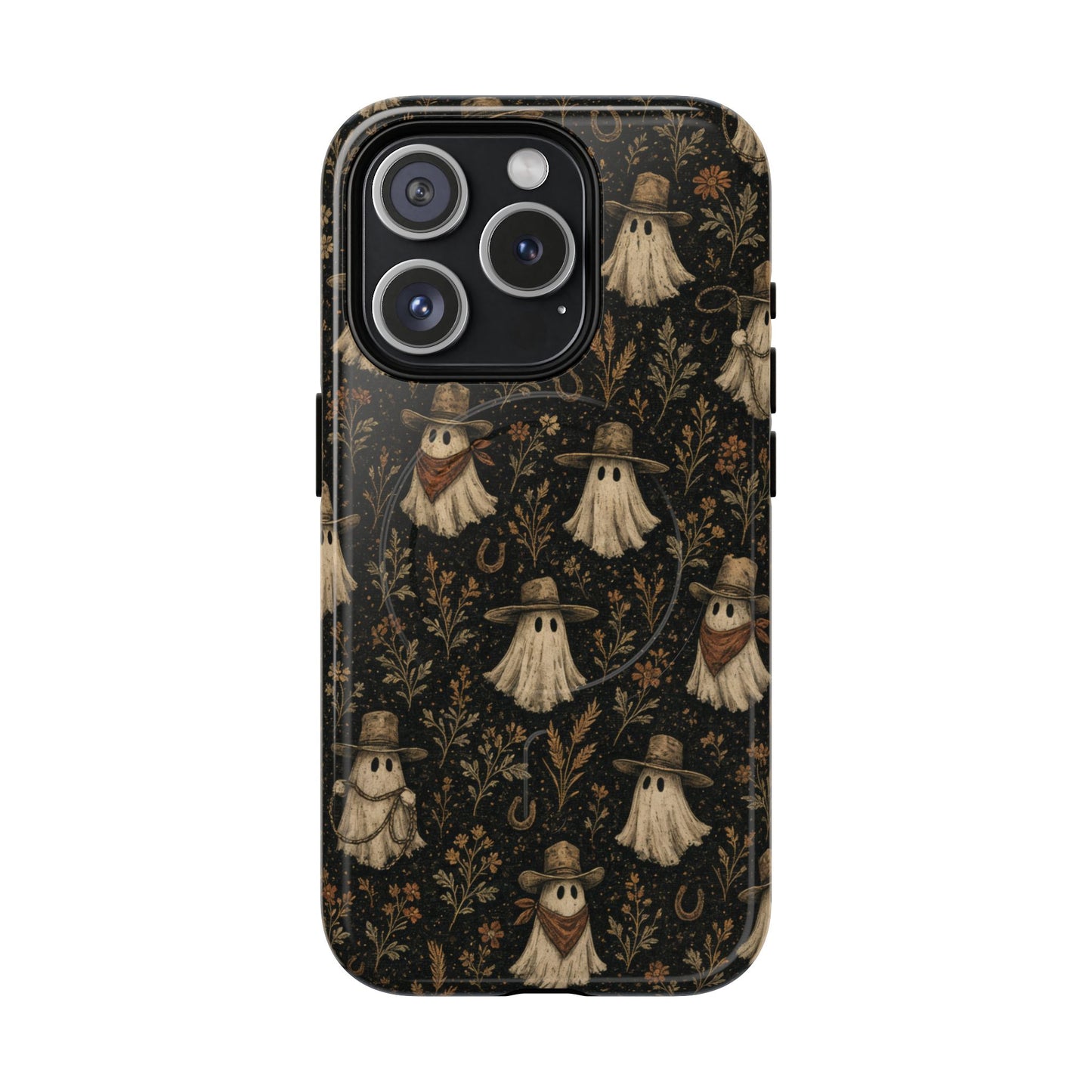 Prairie Ghost Floral Magnetic Case