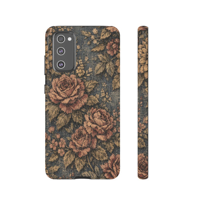Denim Blooms Tough Case
