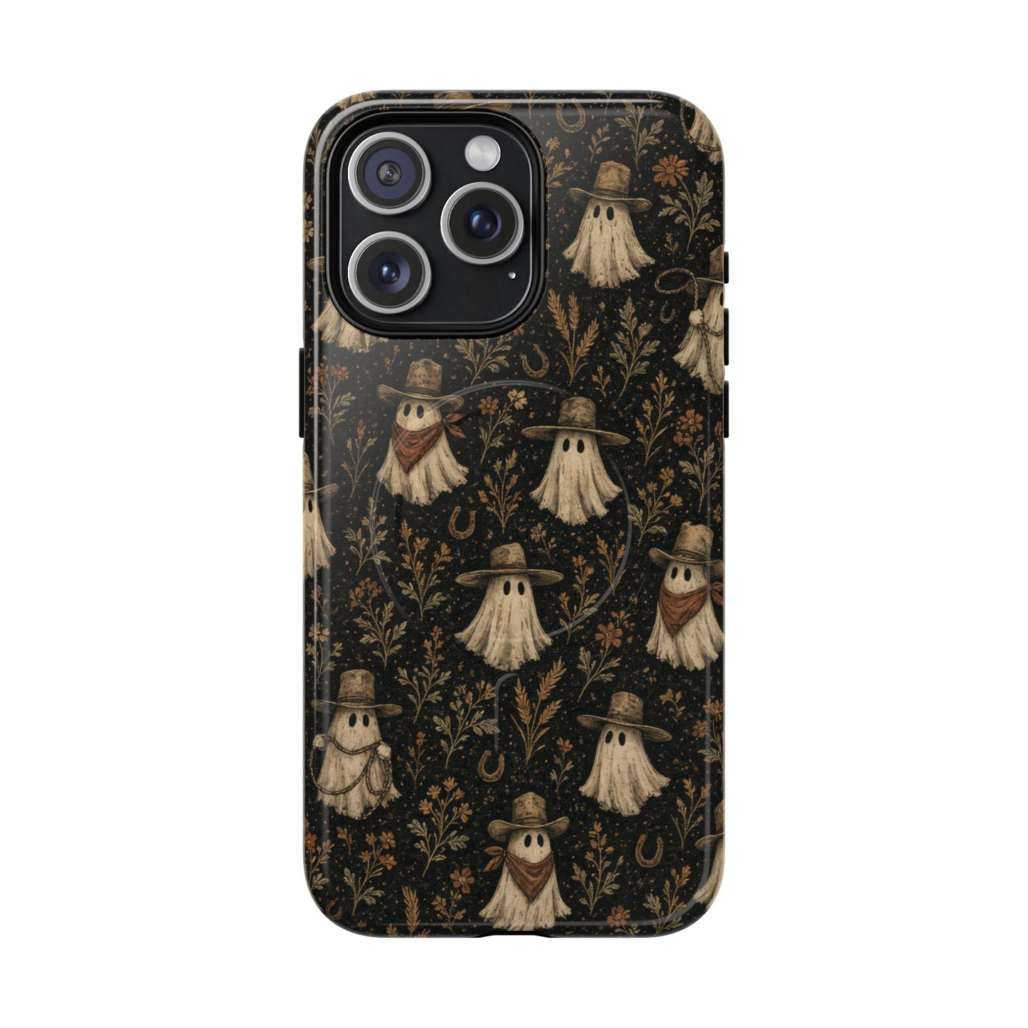 Prairie Ghost Floral Magnetic Case