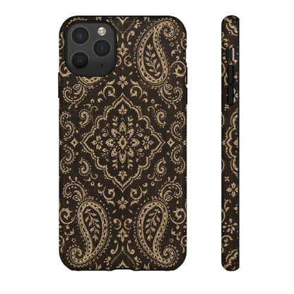 Chocolate Paisley Tough Case