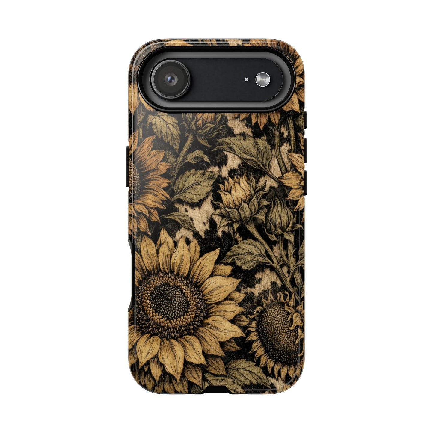 Cowhide Sunflowers Tough Case