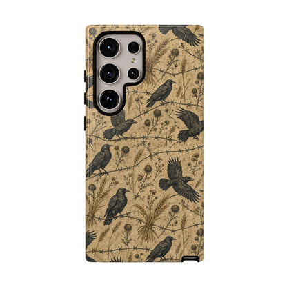 Crow Wheat Barbwire Tough Case