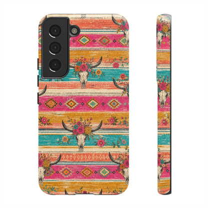 Serape Skull Tough Case