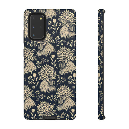 Floral Rooster Tough Case