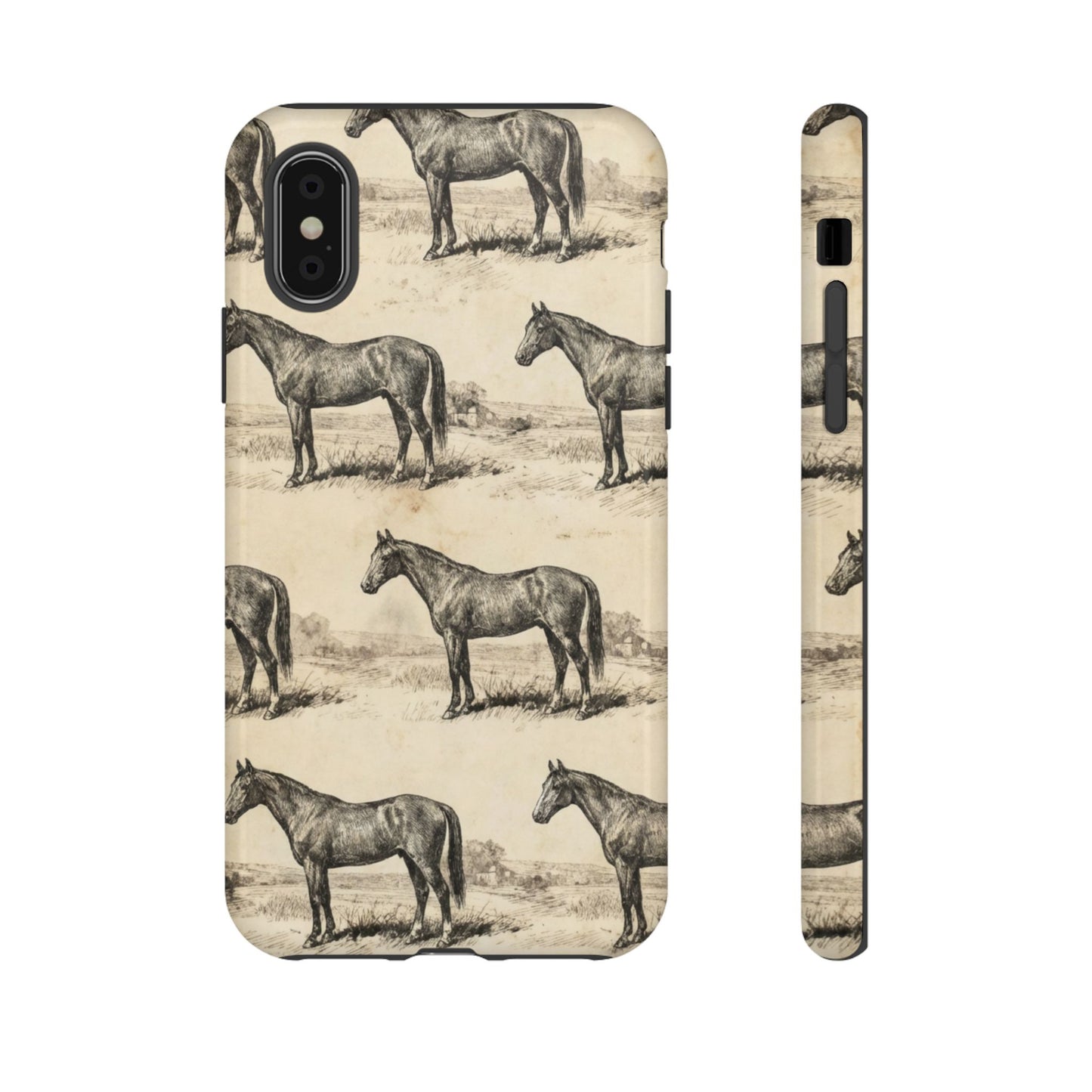 Vintage Horses Tough Case
