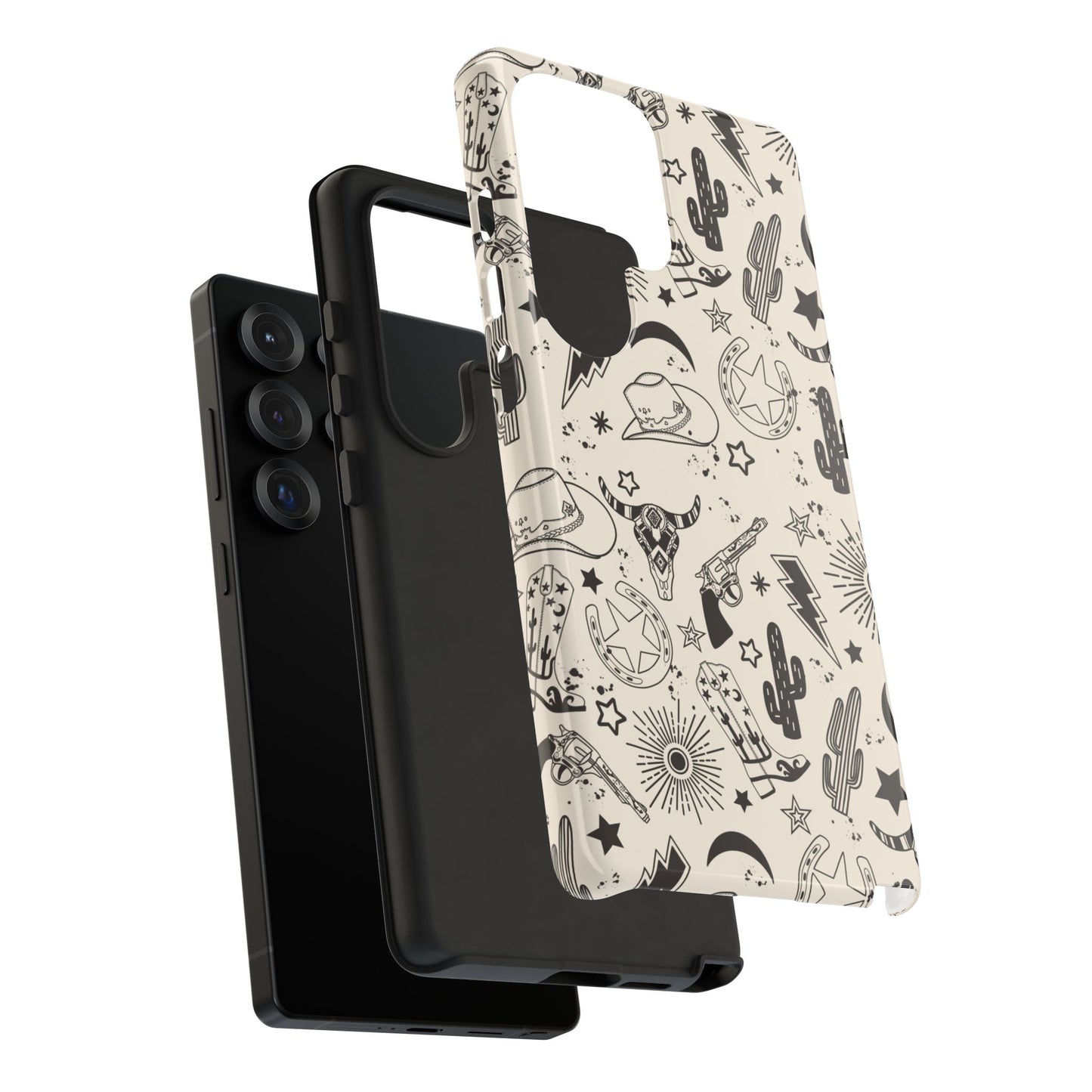 Western Doodles Tough Phone Case