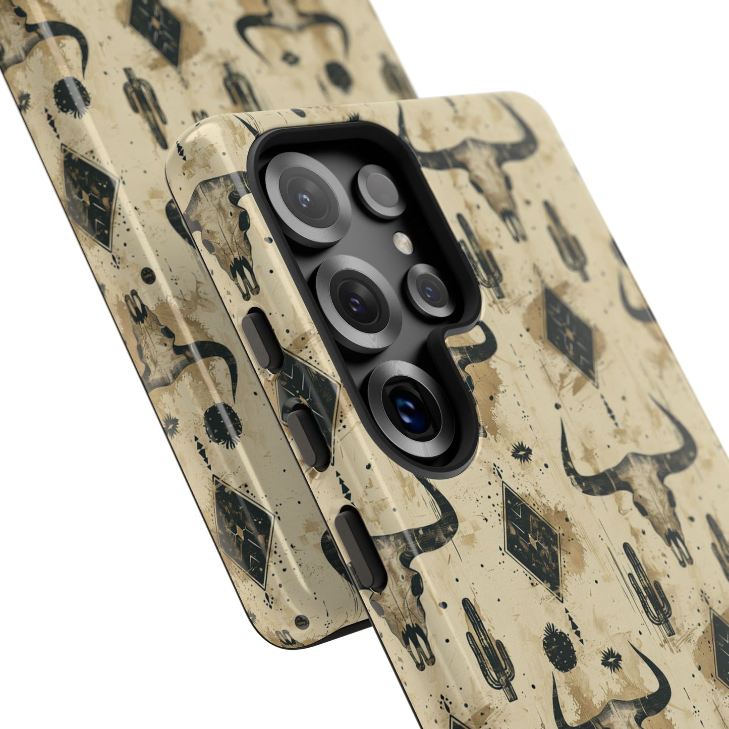 Bull Skull Grunge Tough Phone Case