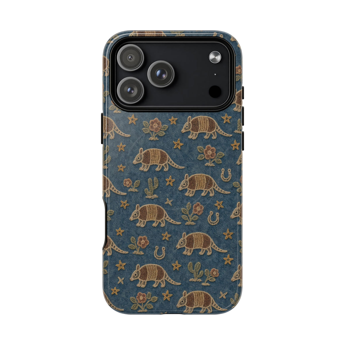 Denim Armadillo Magnetic Case