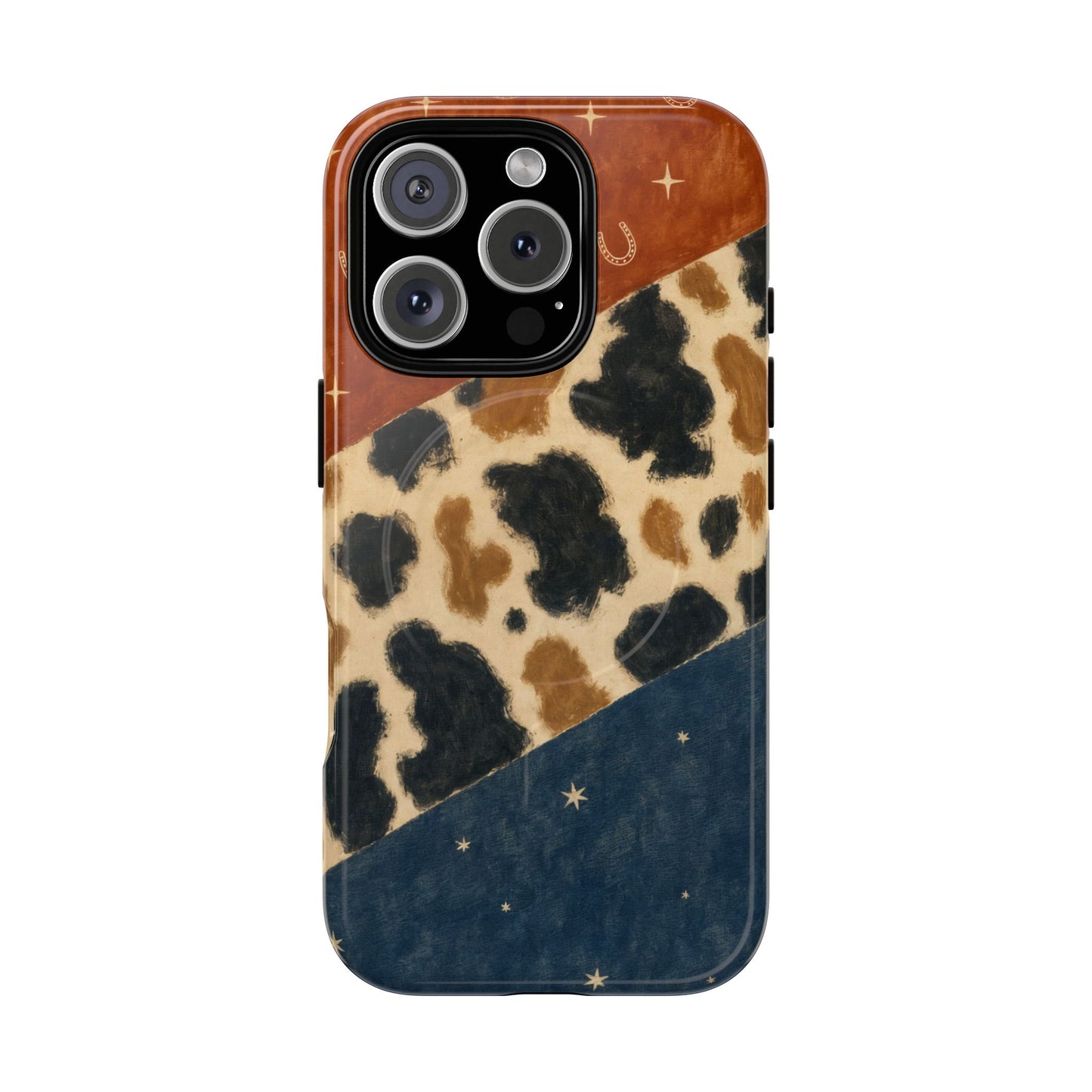 Horseshoe Terracotta Swaths Magnetic Case