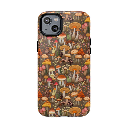 Orange Mushroom Magnetic Case