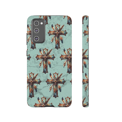 Crosses And Feathers Tough Case