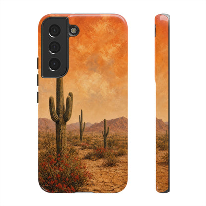 Sunset Cacti Tough Case