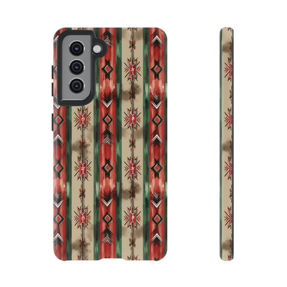 Christmas Aztec Stripes Tough Case