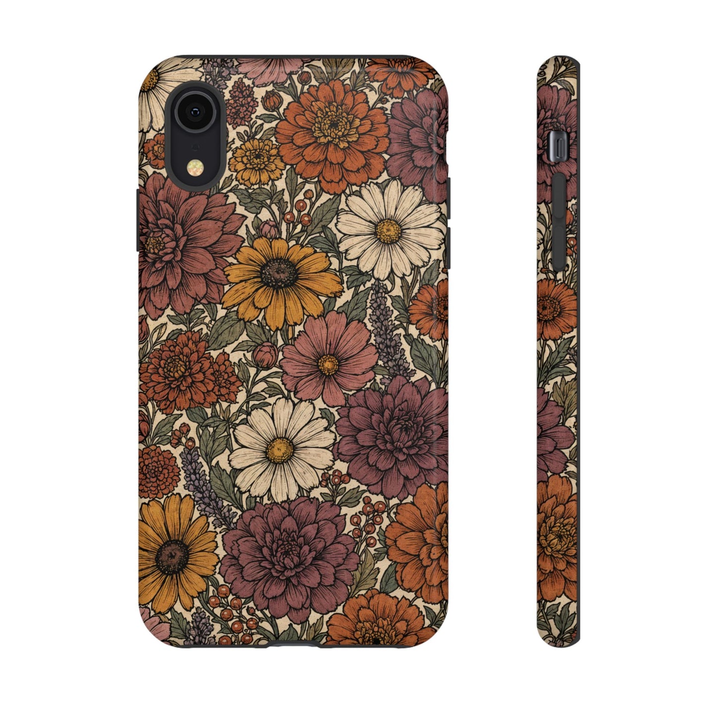 Inked Bouquet Tough Case