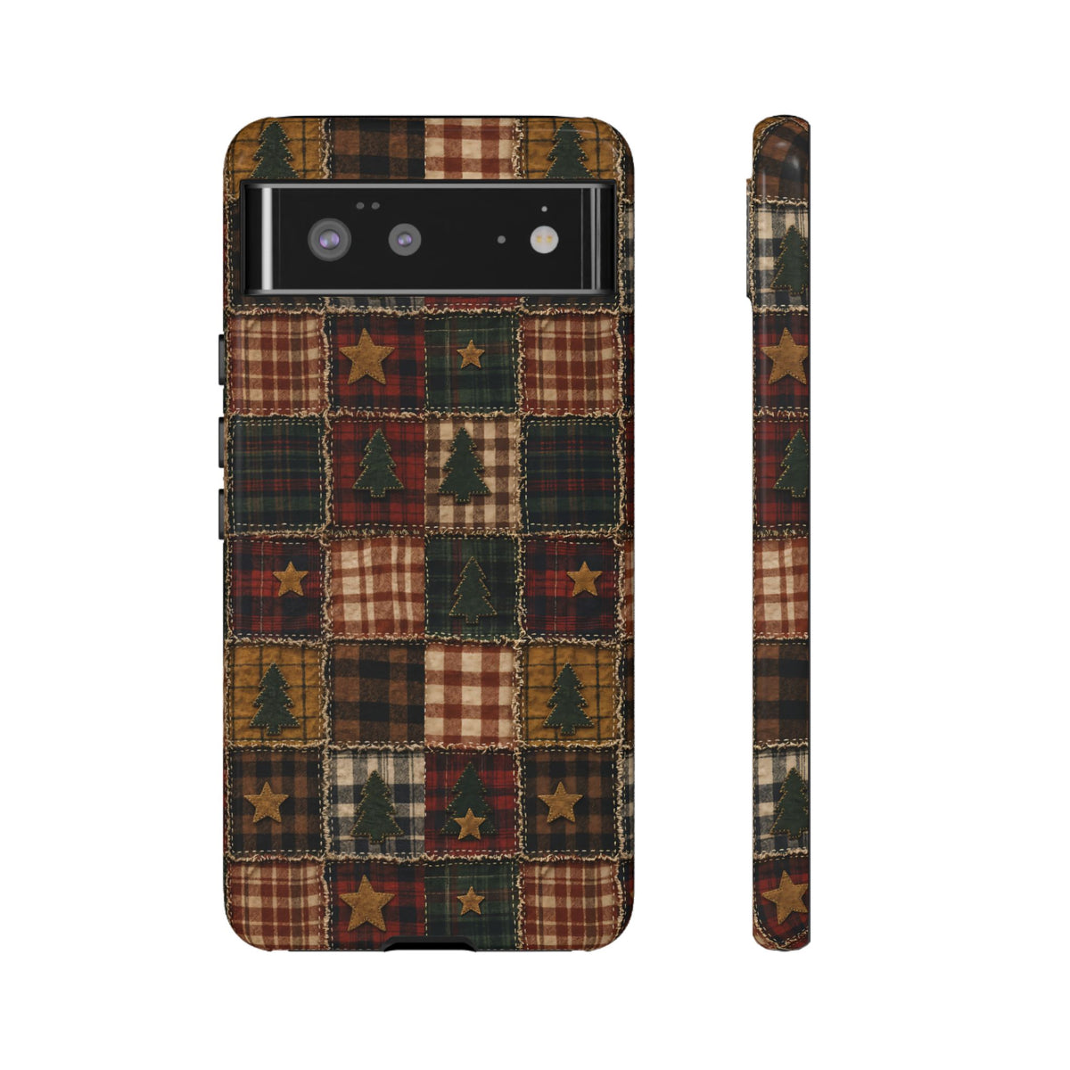 Christmas Rag Quilt Tough Case
