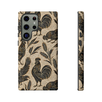 Carved Rooster Tough Case
