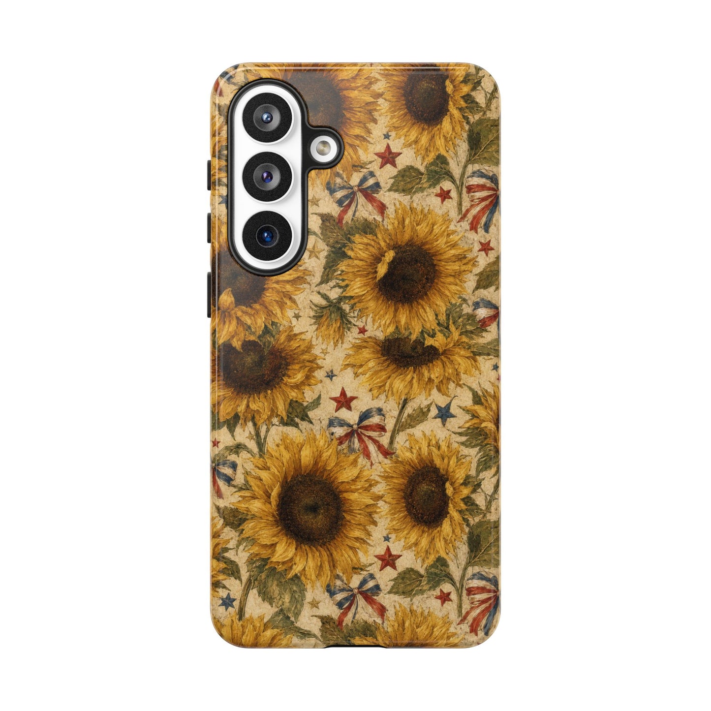 Patriotic Sunflowers Tough Case
