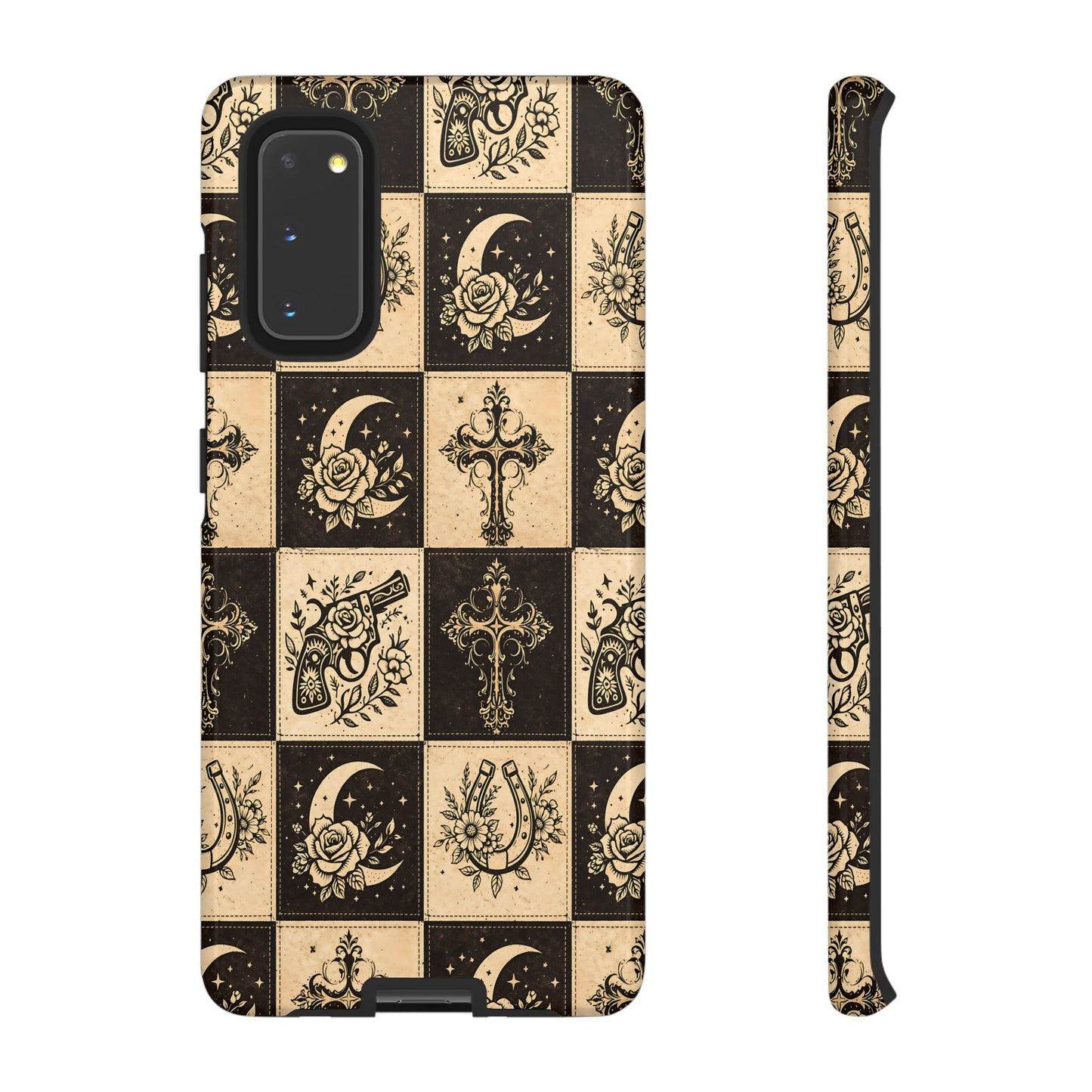 Western Patchwork Icons Tough Case