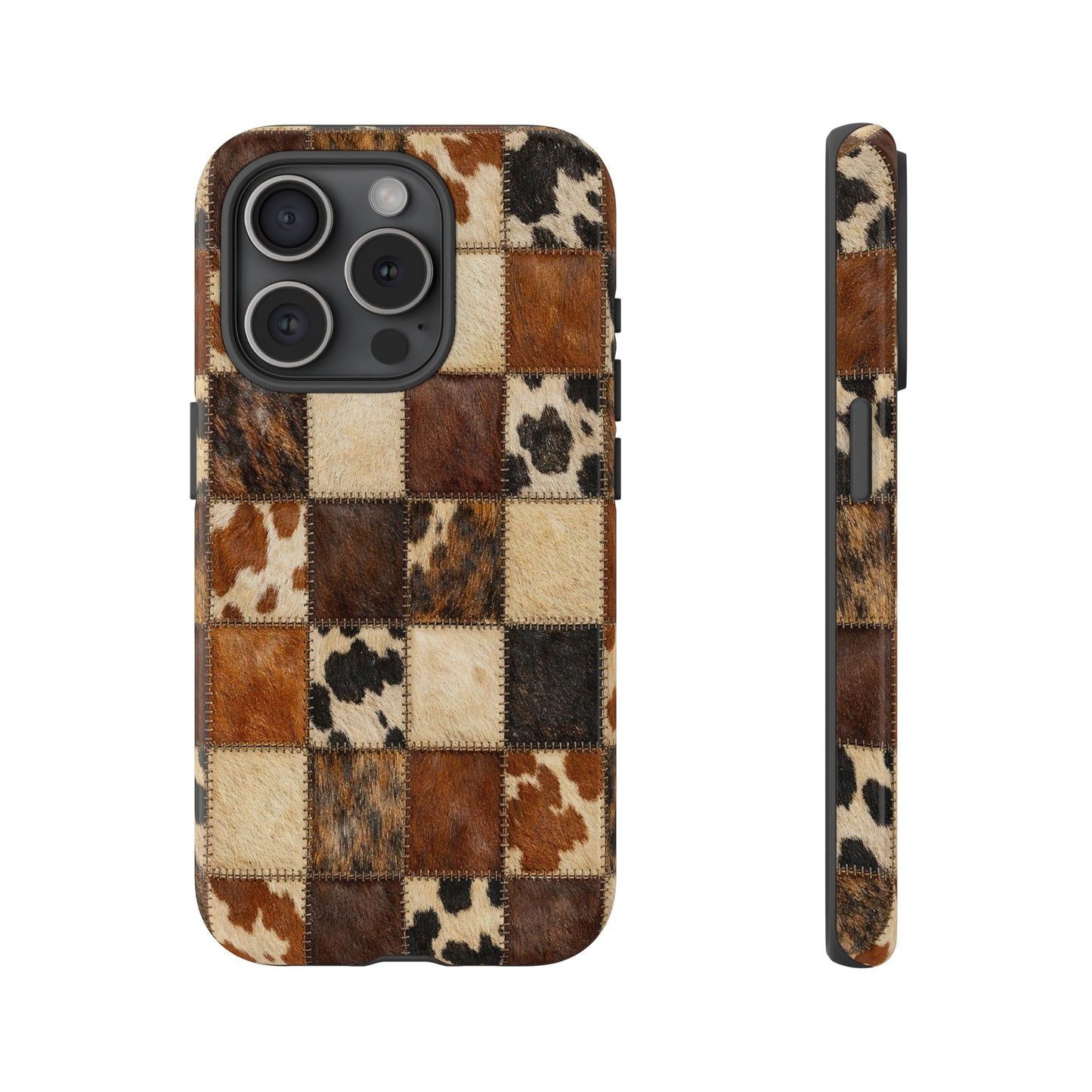 Cowhide Quilt Tough Case