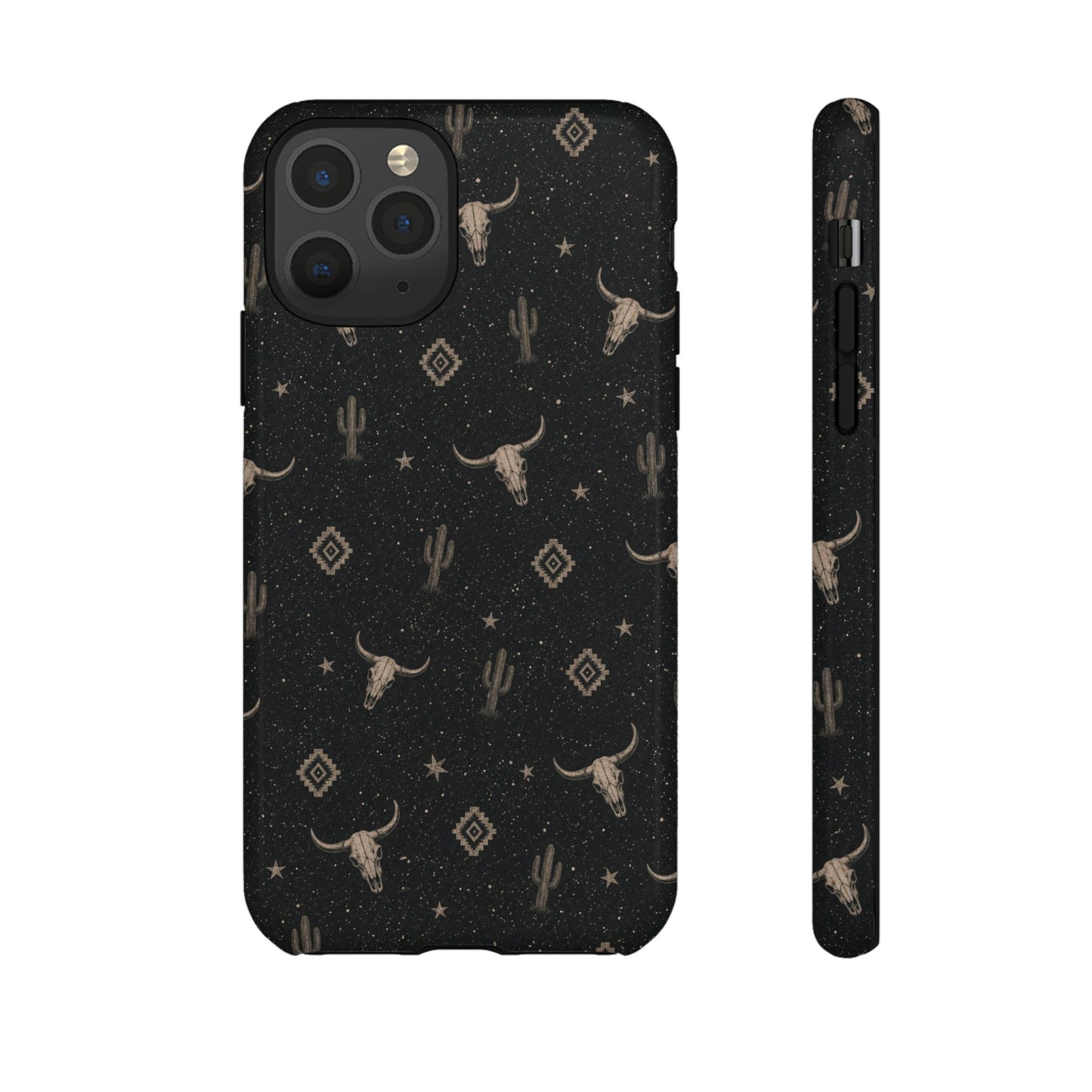 Midnight Longhorn Tough Case