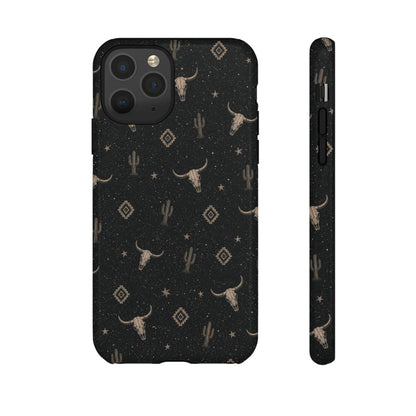 Midnight Longhorn Tough Case