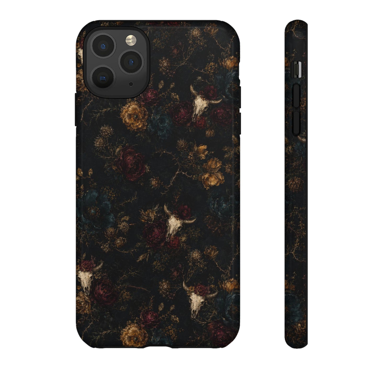 Bull Skull Bloom Tough Case