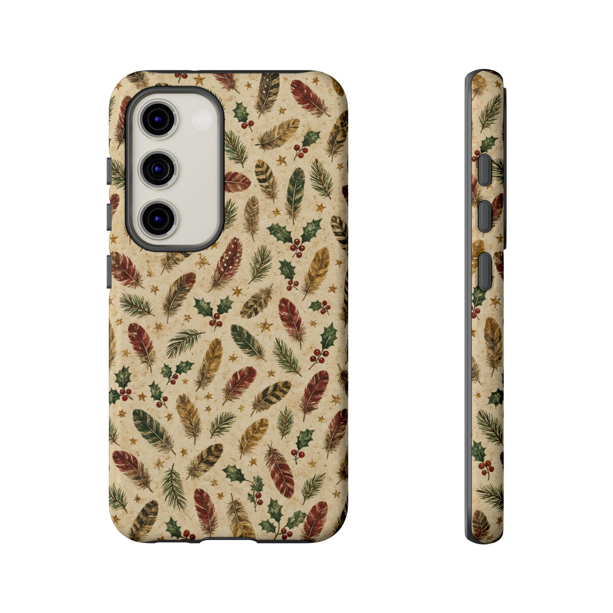 Christmas Feathers Tough Case