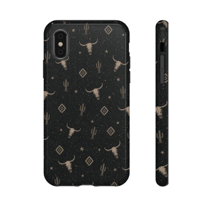 Midnight Longhorn Tough Case
