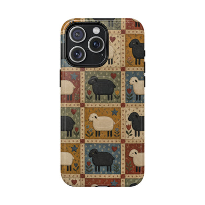 Sheep Quilt Magnetic Case